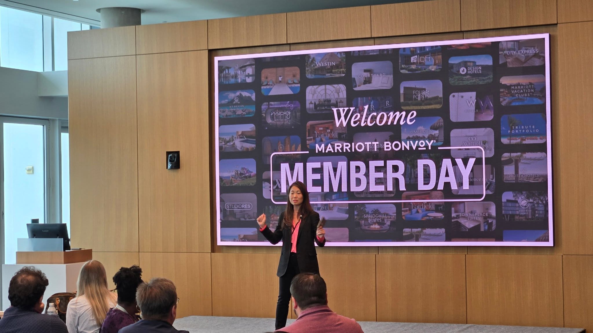 Executive Stage Presentation Video Wall at Headquarters